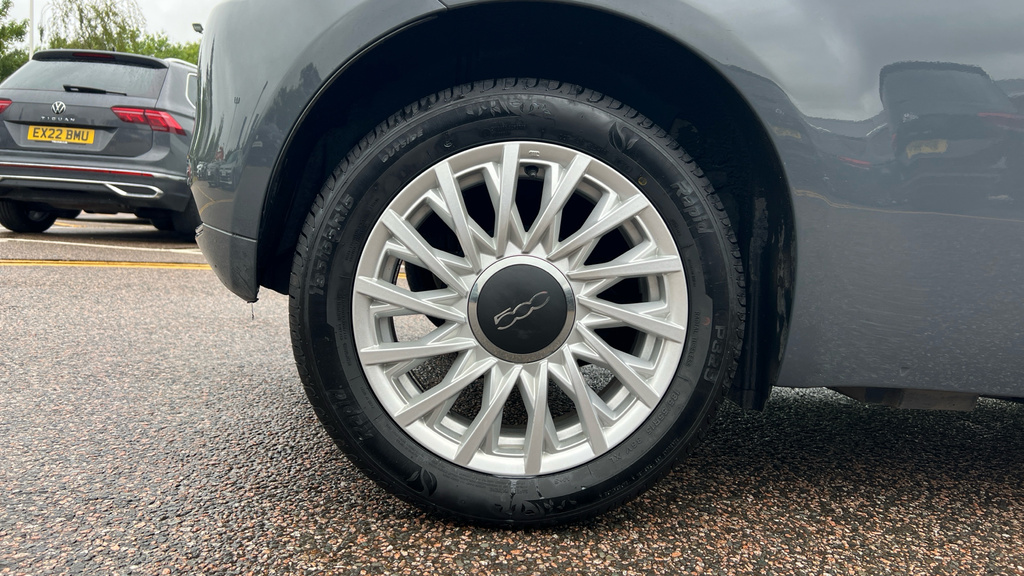 Fiat 500C C Hey Google Grey #23