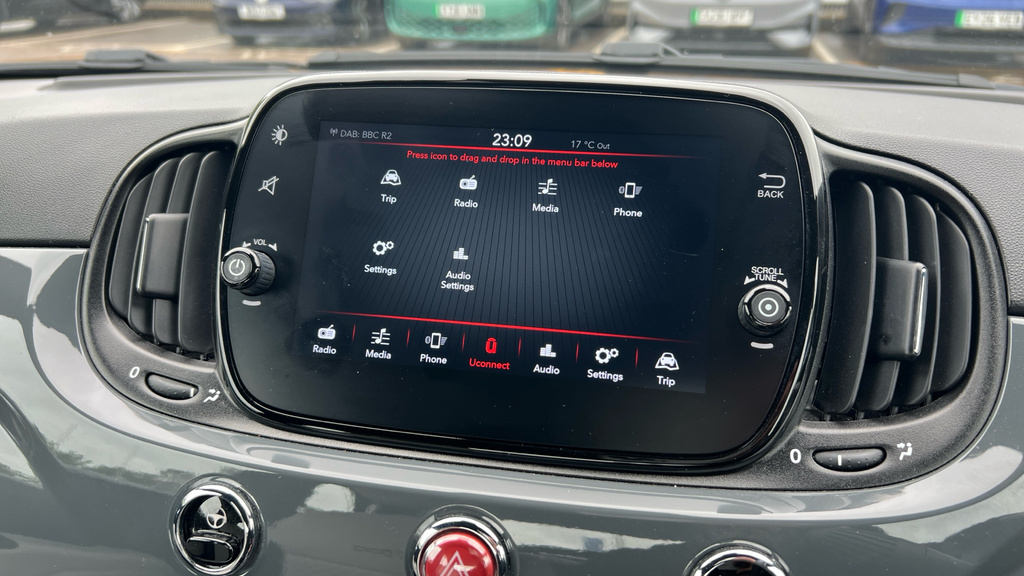 Fiat 500C C Hey Google Grey #31