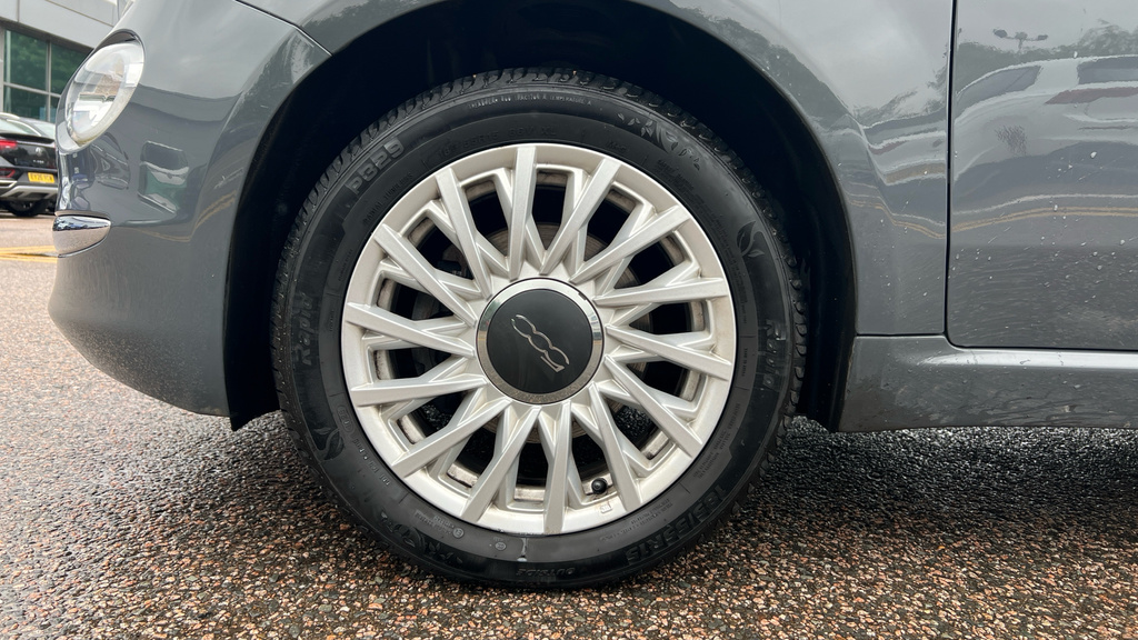 Fiat 500C C Hey Google Grey #21
