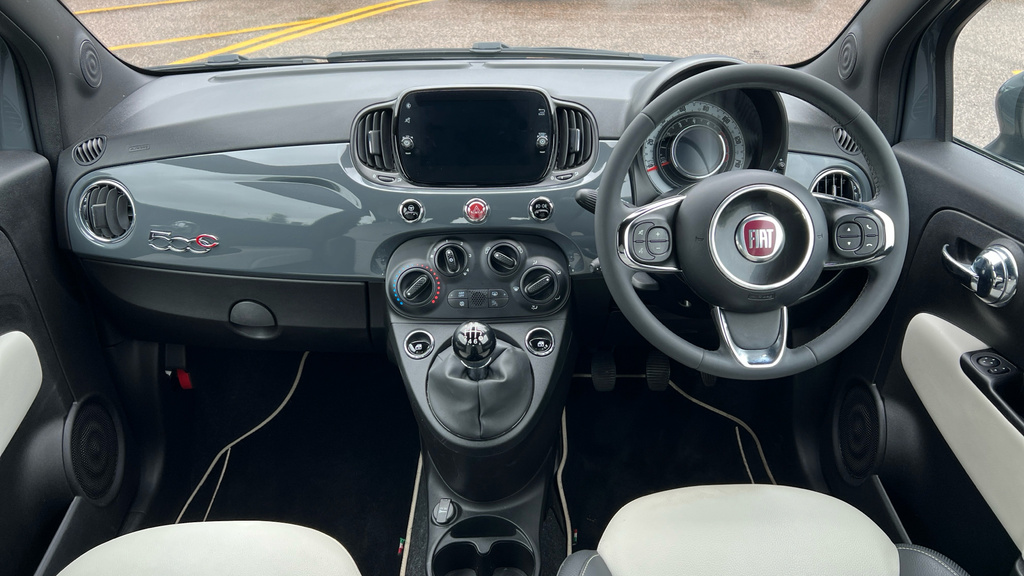 Fiat 500C C Hey Google Grey #14