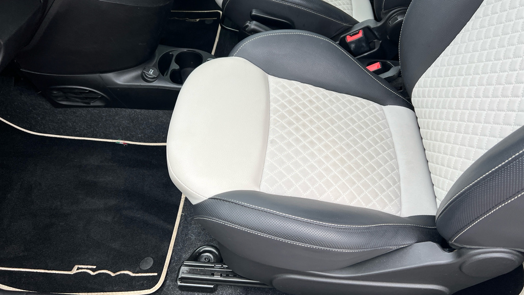 Fiat 500C C Hey Google Grey #36