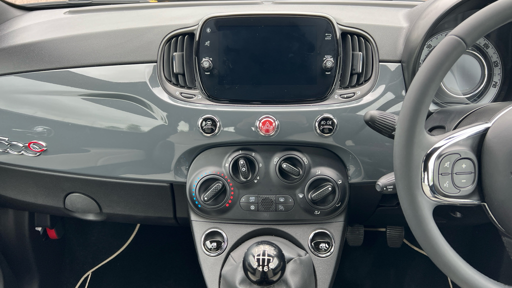 Fiat 500C C Hey Google Grey #16