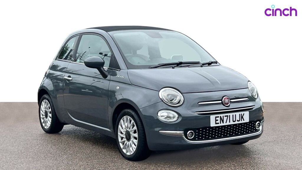 Fiat 500C C Hey Google Grey #1