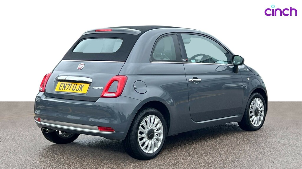 Fiat 500C C Hey Google Grey #4