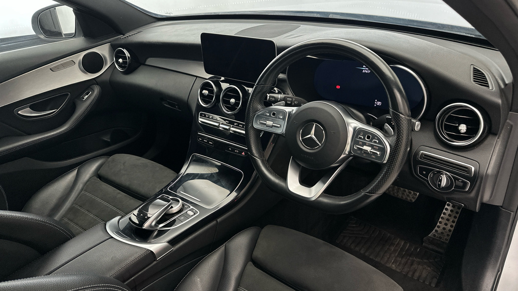Mercedes-Benz C Class Amg Line Black #12