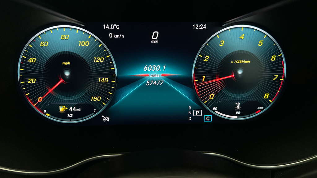 Mercedes-Benz C Class Amg Line Black #22