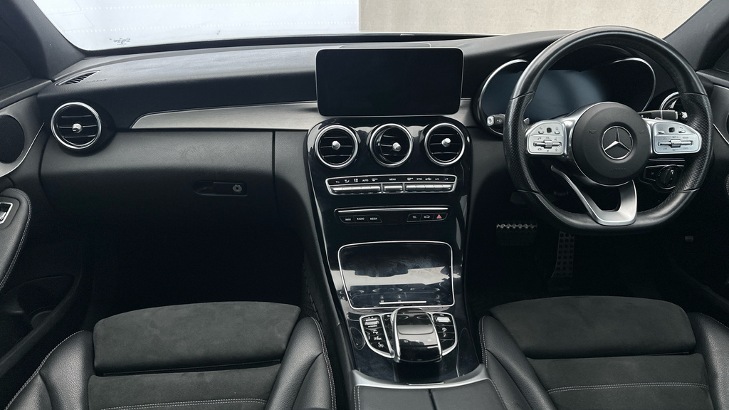 Mercedes-Benz C Class Amg Line Black #15
