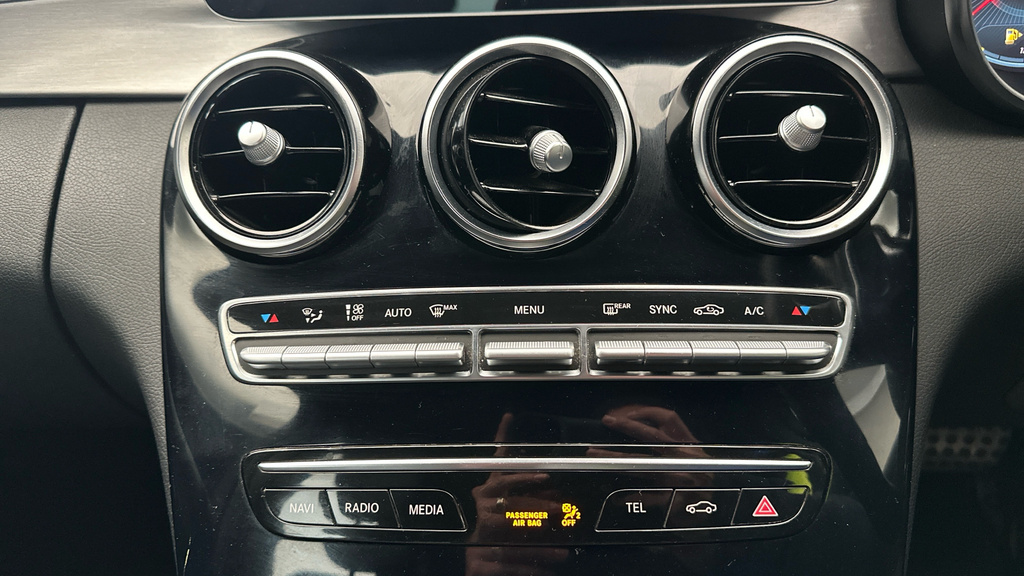 Mercedes-Benz C Class Amg Line Black #17
