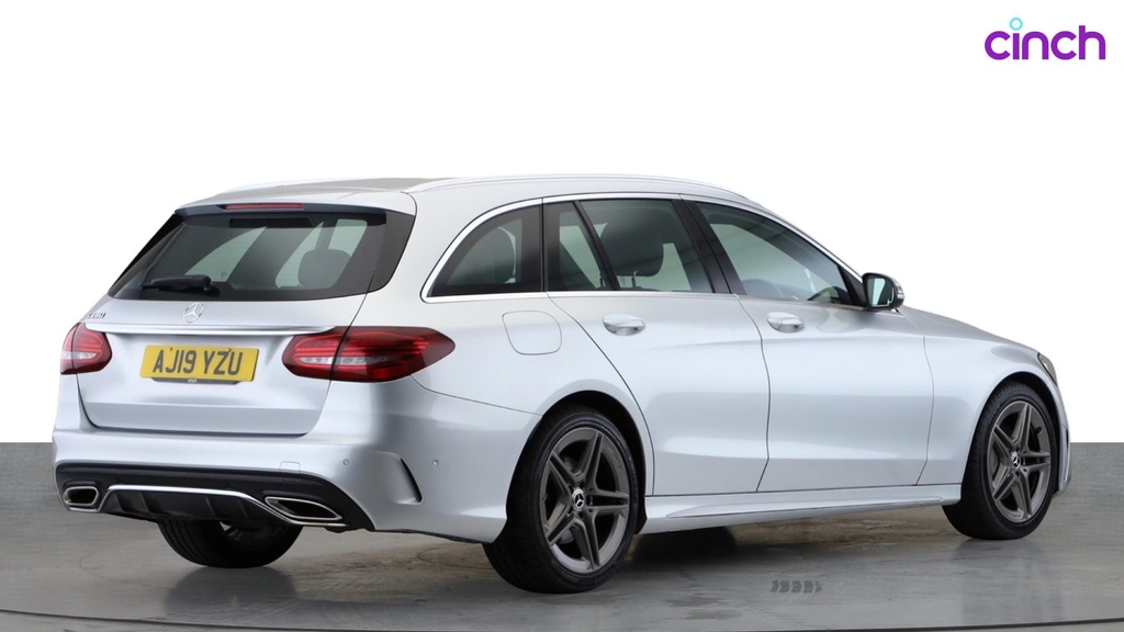 Mercedes-Benz C Class Amg Line Black #3