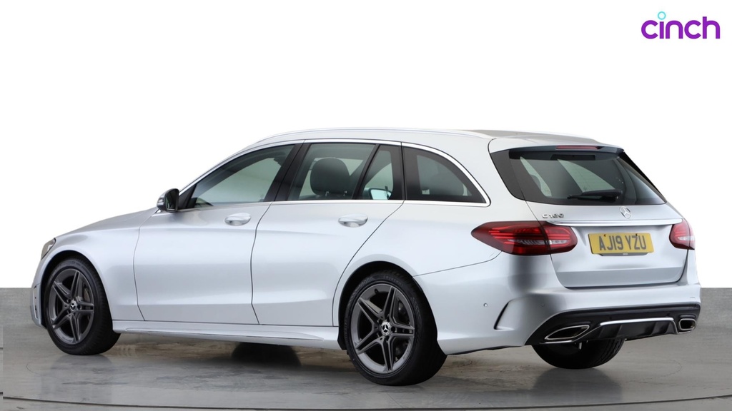 Mercedes-Benz C Class Amg Line Black #7