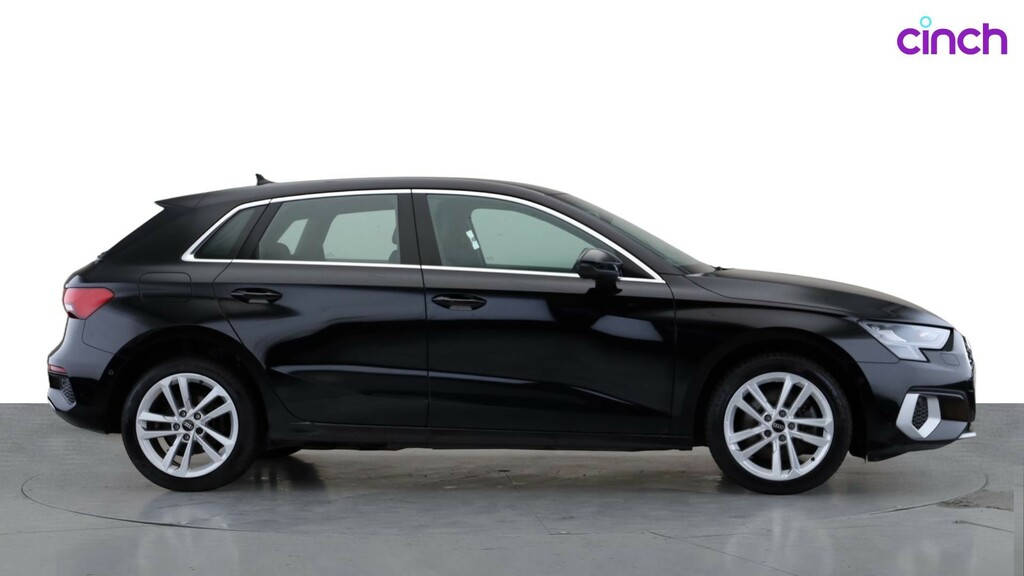 Audi A3 2021 1.4 Sportback Tfsi E S Line 202 Bhp Black #2