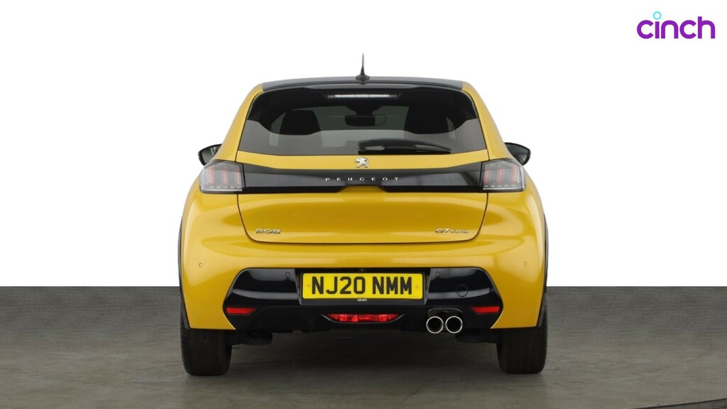 Peugeot 208 208 Active Puretech Ss Yellow #4