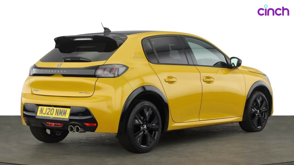 Peugeot 208 208 Active Puretech Ss Yellow #3