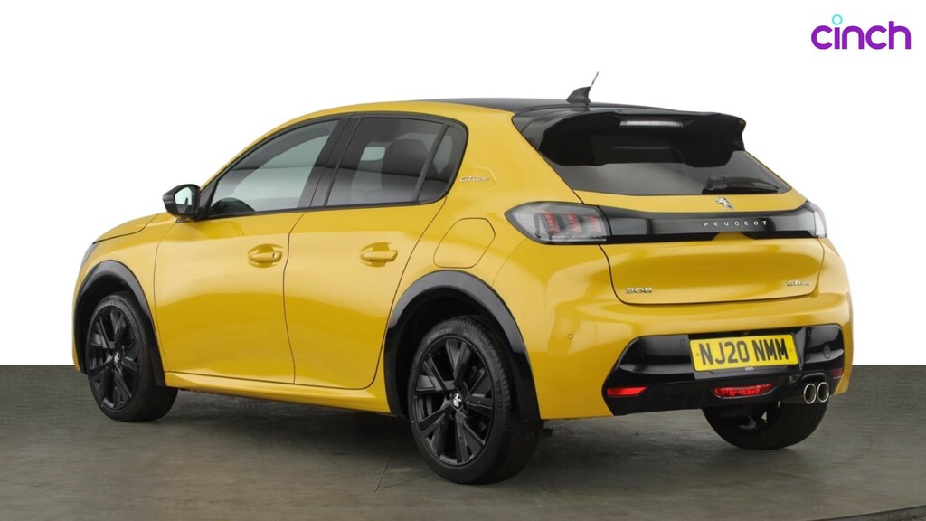 Peugeot 208 208 Active Puretech Ss Yellow #5