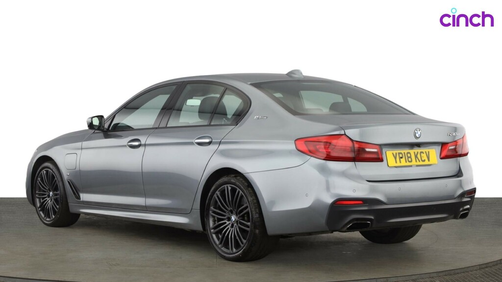BMW 5 Series Saloon Blue #5