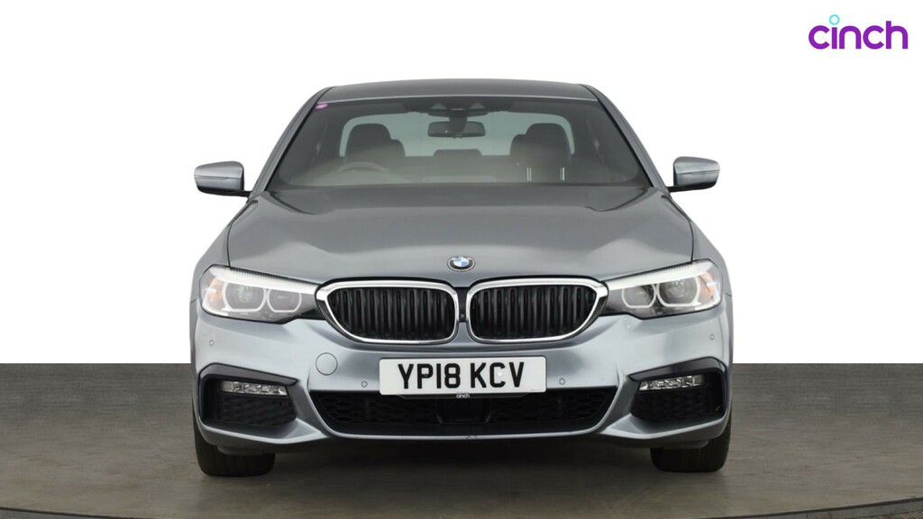 BMW 5 Series Saloon Blue #8