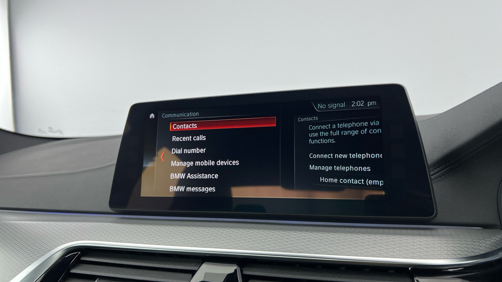 BMW 5 Series Saloon Blue #23