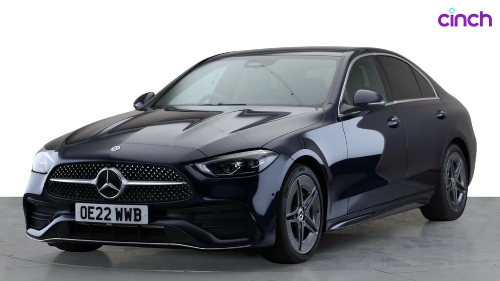 Mercedes-Benz C Class Amg Line White #8