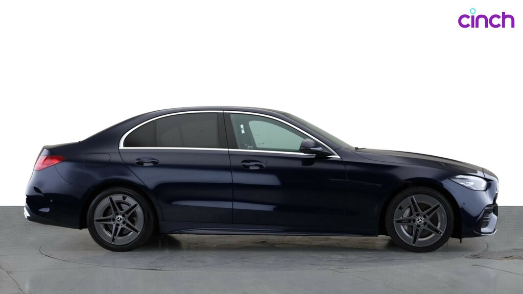 Mercedes-Benz C Class Amg Line White #2