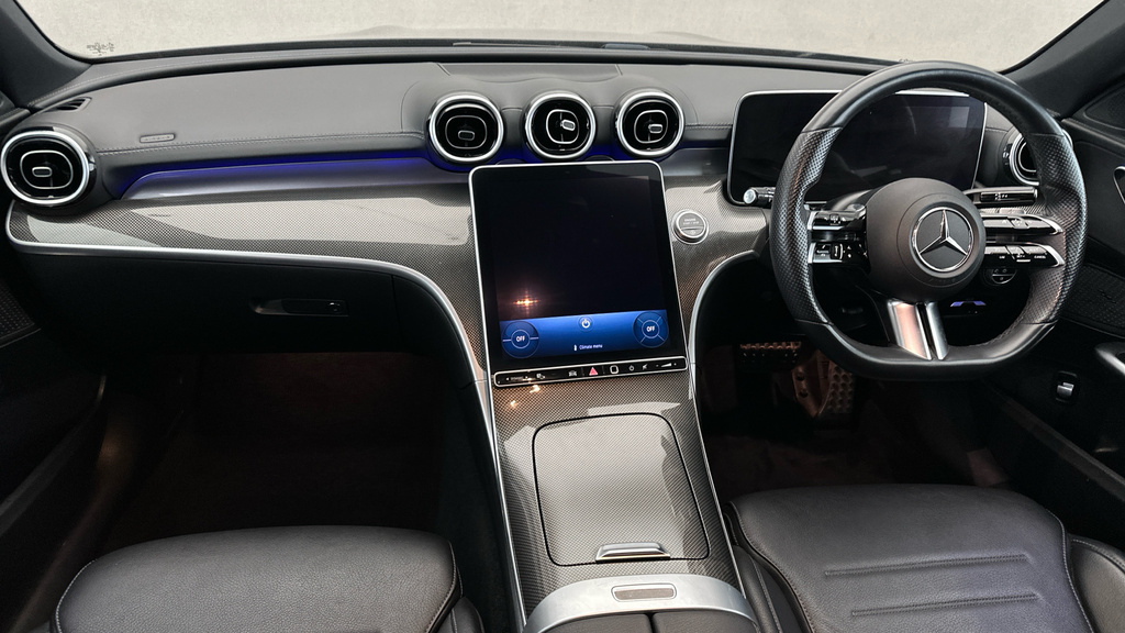 Mercedes-Benz C Class Amg Line White #14
