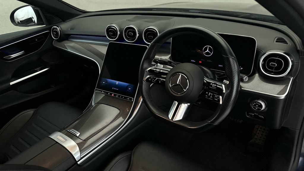 Mercedes-Benz C Class Amg Line White #11