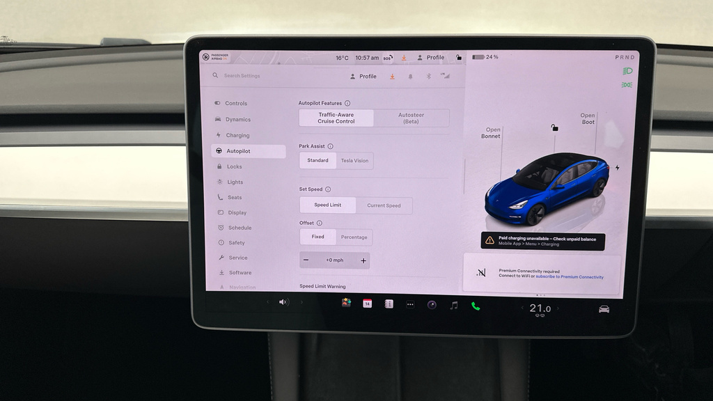 Tesla Model 3 202272 75 Kwh Long Range Saloon Awd 2 K White #19