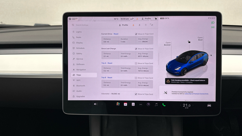 Tesla Model 3 202272 75 Kwh Long Range Saloon Awd 2 K White #20