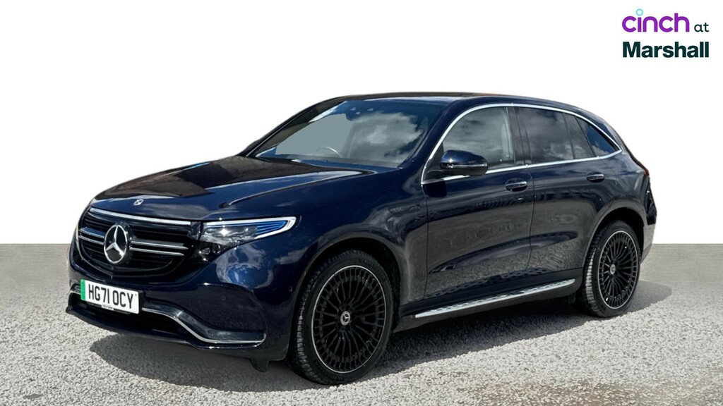 Mercedes-Benz EQC Suv White #11