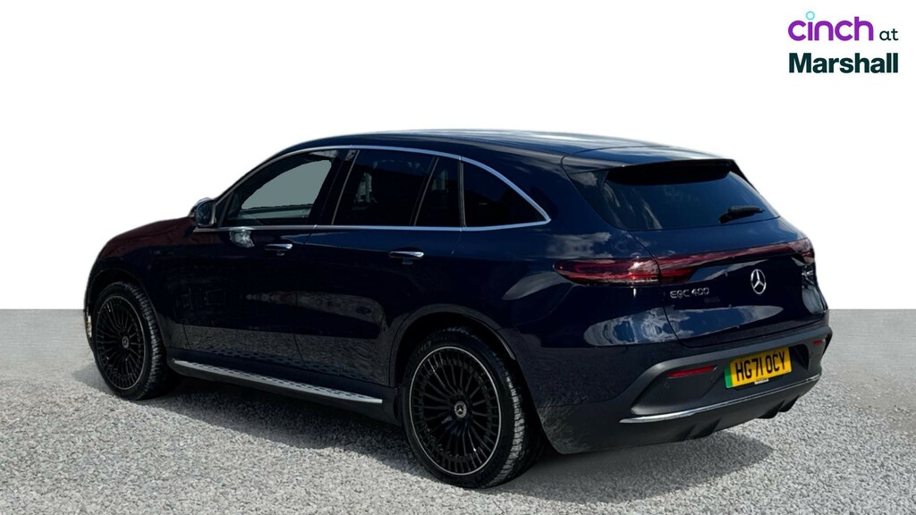 Mercedes-Benz EQC Suv White #9
