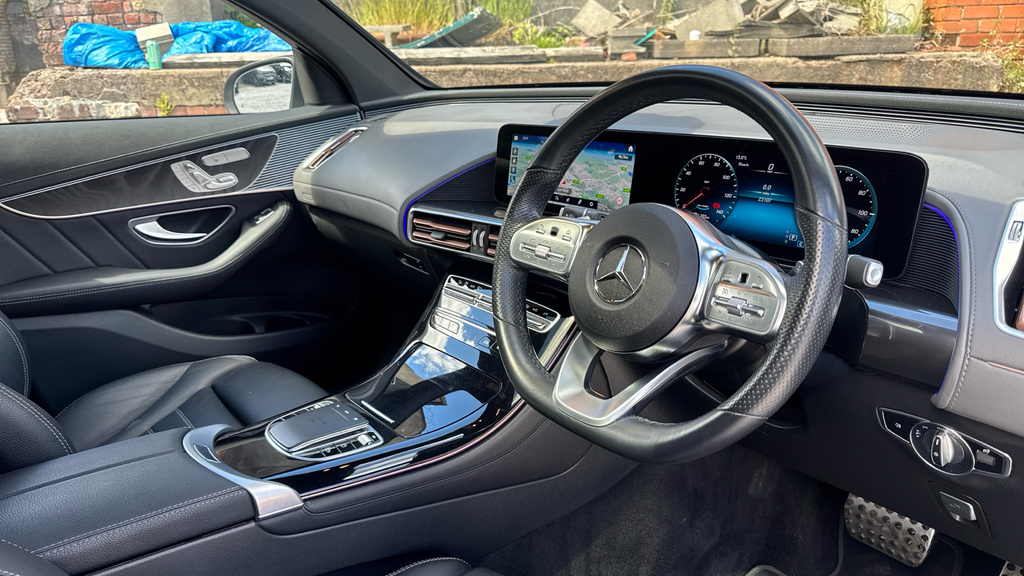 Mercedes-Benz EQC Suv White #13