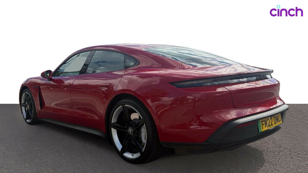 Porsche Taycan Saloon Grey #5