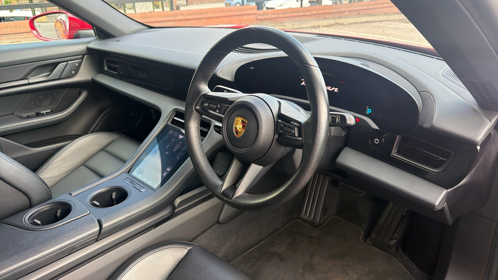 Porsche Taycan Saloon Grey #9