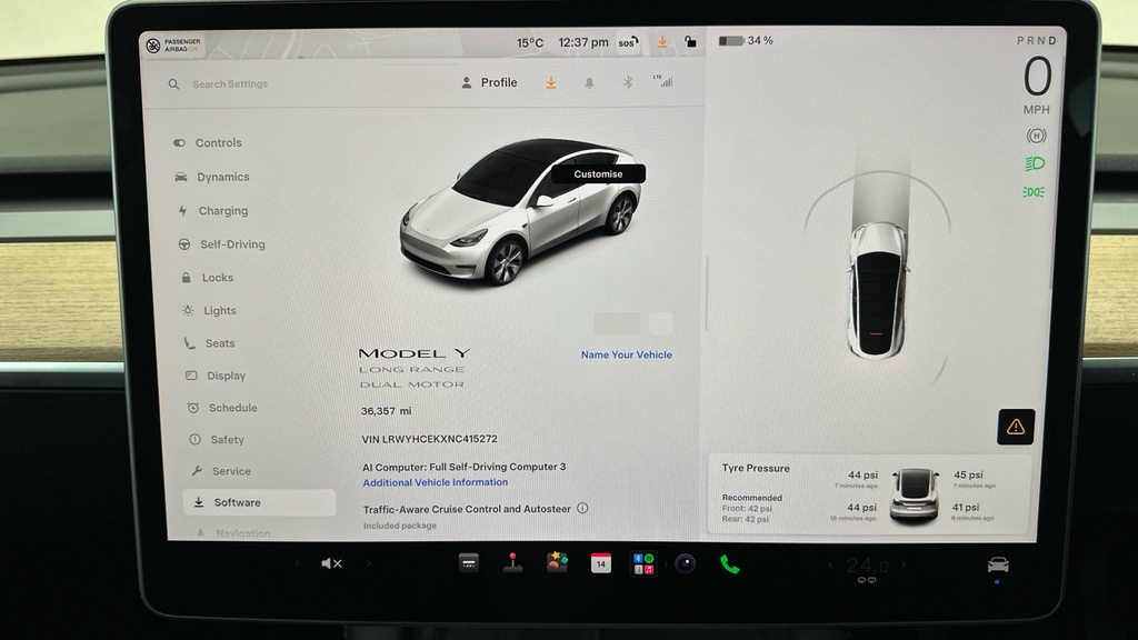 Tesla Model Y 2022 Dual Motor Long Range Suv Red #24