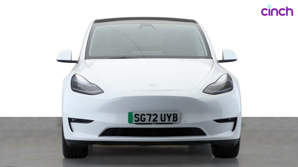 Tesla Model Y 2022 Dual Motor Long Range Suv Red #12