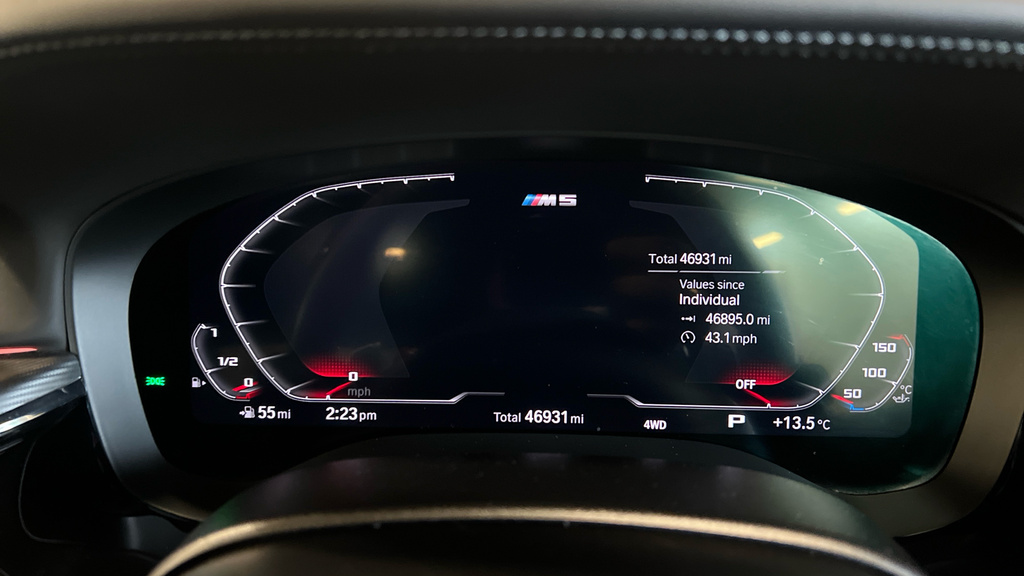 BMW M5 M5 Competition Dct Black #18