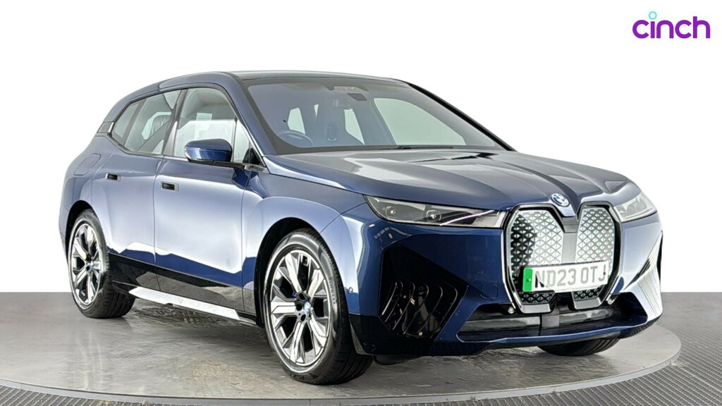 BMW iX 240Kw Xdrive40 M Sport 76.6Kwh 22Kwch Blue #1