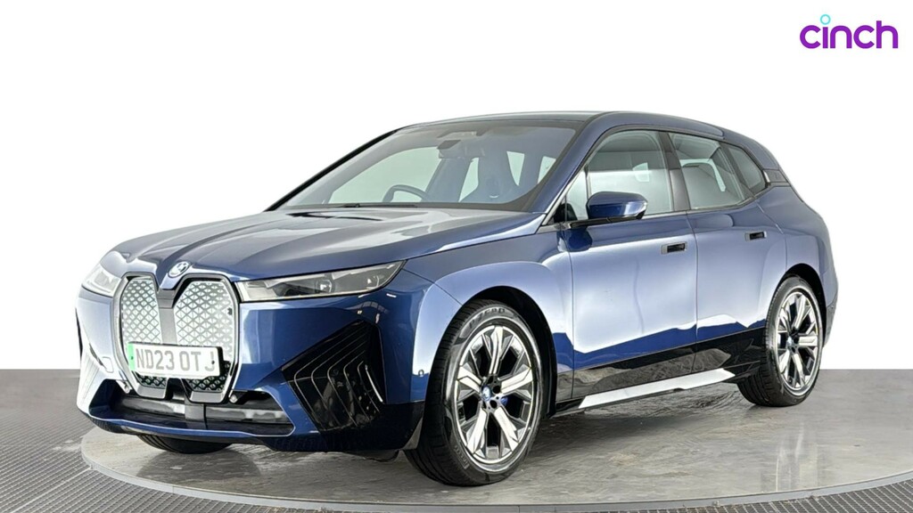 BMW iX 240Kw Xdrive40 M Sport 76.6Kwh 22Kwch Blue #7