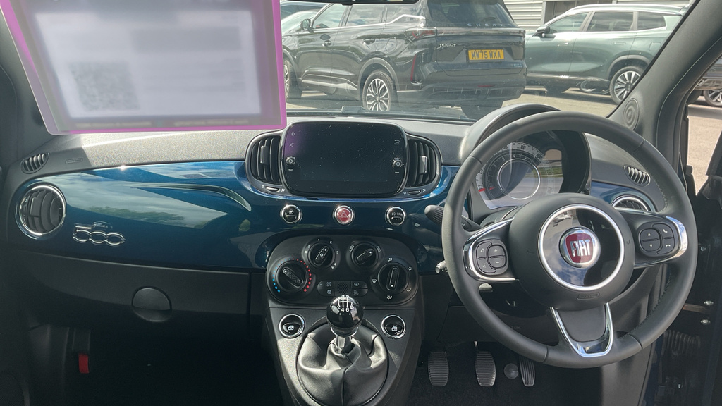 Fiat 500 Manual Red #11