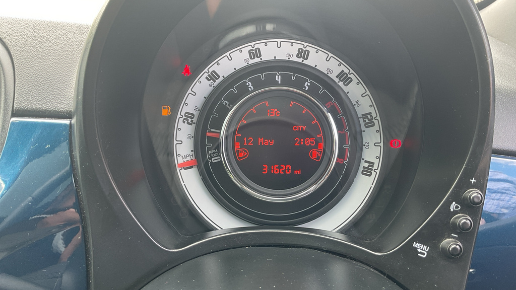 Fiat 500 Manual Red #13