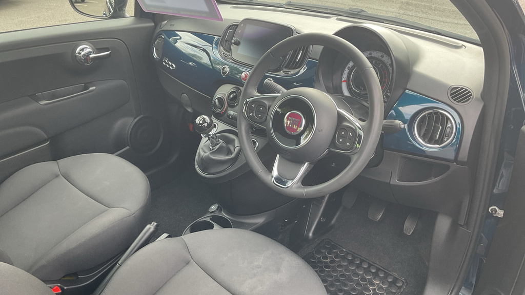 Fiat 500 Manual Red #9