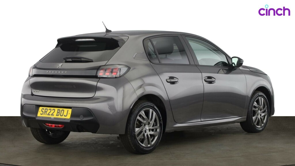 Peugeot 208 Hatchback Black #3