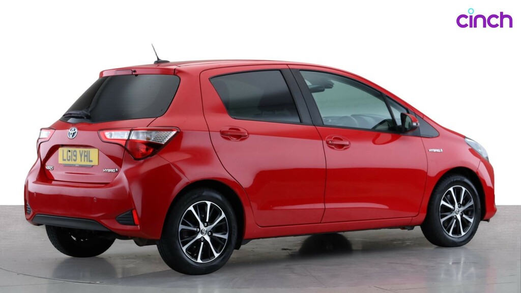 Toyota Yaris Hatchback Blue #3