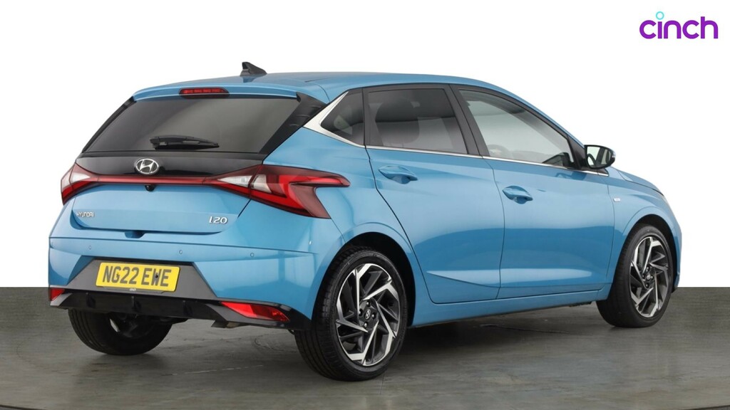 Hyundai I20 Se Connect Blue #3