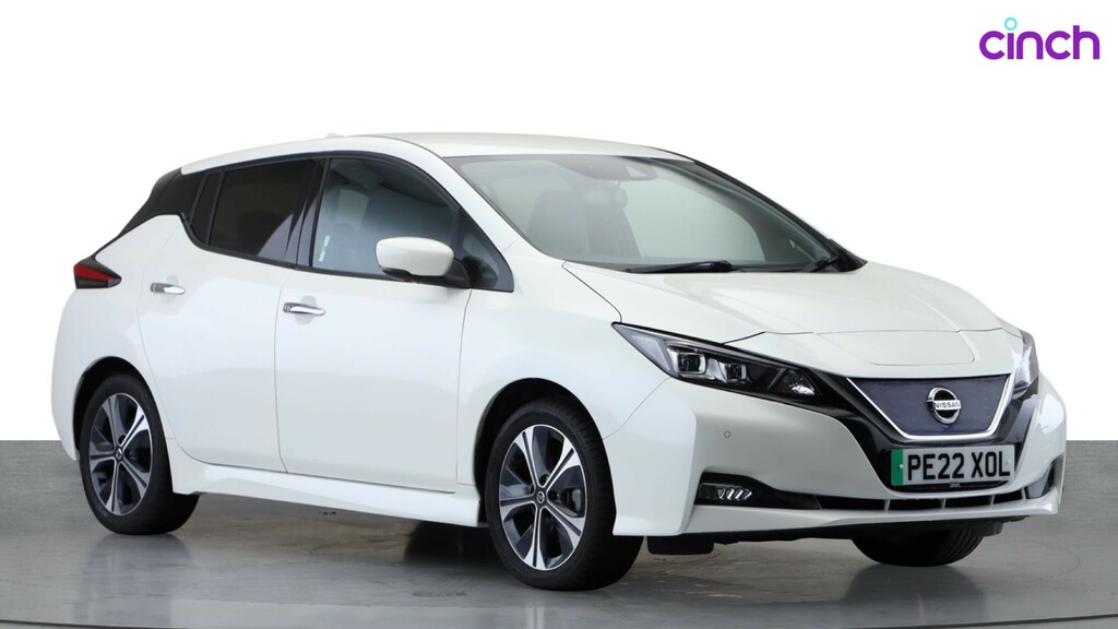 Nissan Leaf 59Kwh E Tekna Hatchback 217 Ps White #1