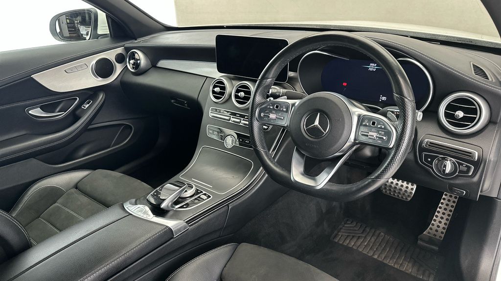 Mercedes-Benz C Class C220d Amg Line Blue #12