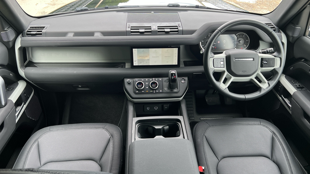 Land Rover Defender 3L Se White #23