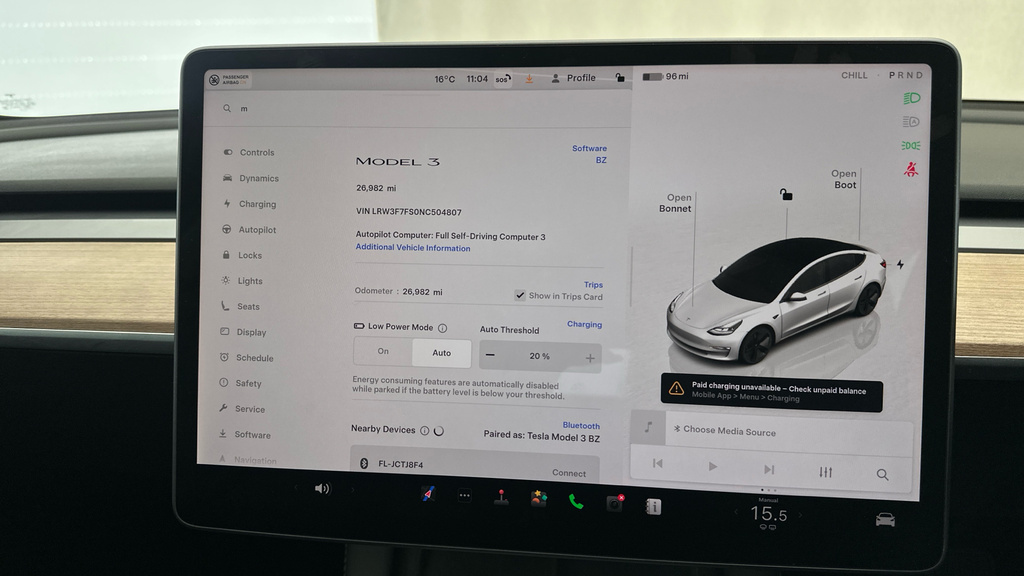 Tesla Model 3 Saloon Rwd 241 Bhp Black #21