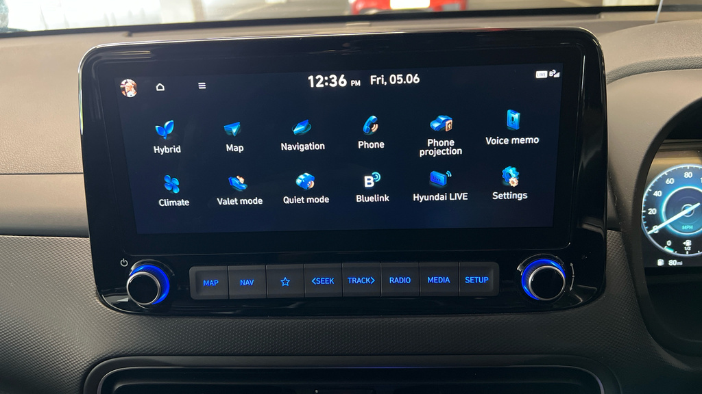 Hyundai Kona Hatchback Blue #12