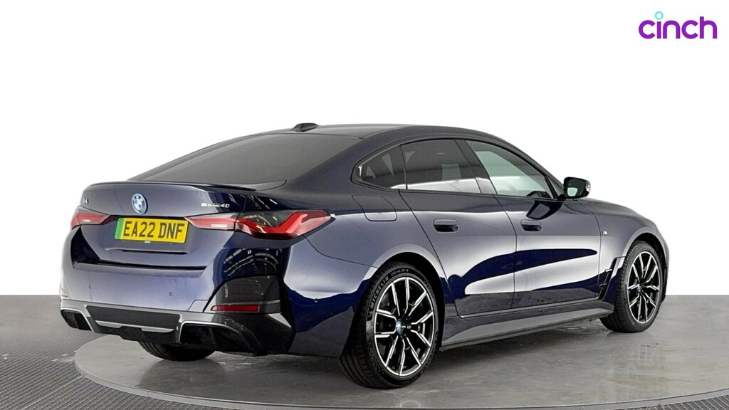 BMW i4 I4 Edrive40 M Sport Blue #3