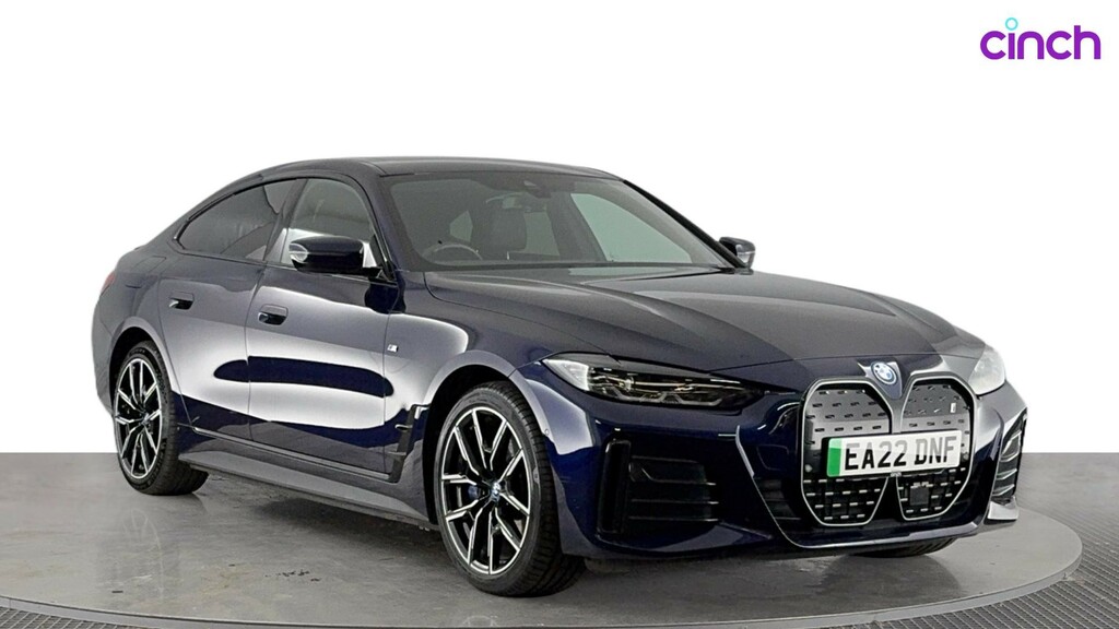 BMW i4 I4 Edrive40 M Sport Blue #1